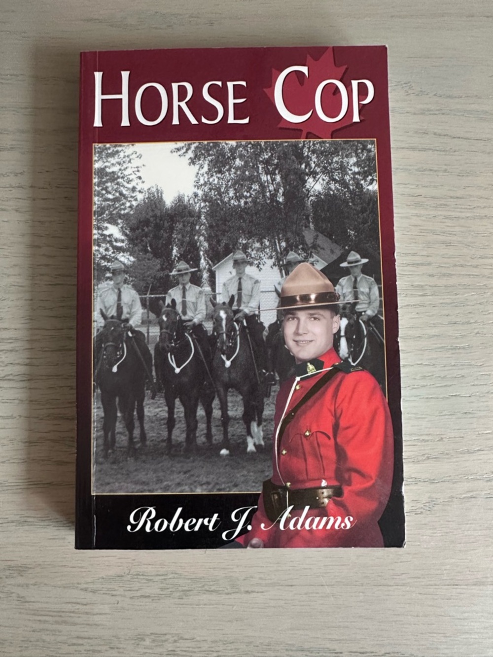 Horse Cop by Robert J. Adams - Red Cover Paperback
